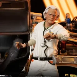 Regreso al Futuro Estatua 1/10 Art Scale DeLorean Full Set 23 cm