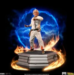 Regreso al Futuro Estatua 1/10 Art Scale Doc Brown 22 cm