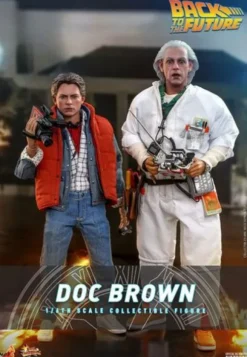 Regreso al futuro Figura Movie Masterpiece 1/6 Doc Brown 30 cm