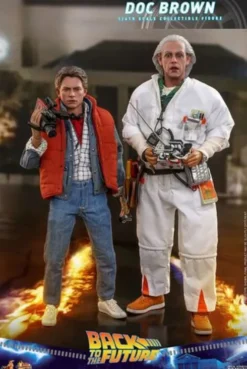 Regreso al futuro Figura Movie Masterpiece 1/6 Doc Brown 30 cm