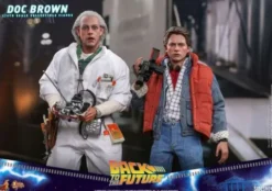 Regreso al futuro Figura Movie Masterpiece 1/6 Doc Brown 30 cm