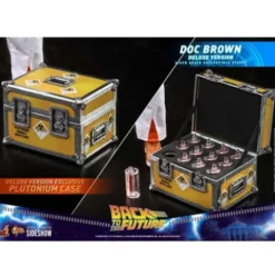 Regreso al futuro Figura Movie Masterpiece 1/6 Doc Brown (Deluxe Version) 30 cm Hot Toys