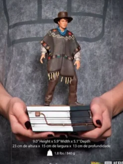 Regreso al Futuro III Estatua 1/10 Art Scale Marty McFly 23 cm