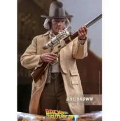 Regreso al futuro III Figura Movie Masterpiece 1/6 Doc Brown 32 cm Hot Toys