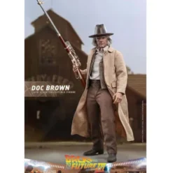 Regreso al futuro III Figura Movie Masterpiece 1/6 Doc Brown 32 cm Hot Toys