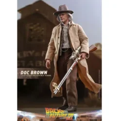 Regreso al futuro III Figura Movie Masterpiece 1/6 Doc Brown 32 cm Hot Toys