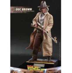 Regreso al futuro III Figura Movie Masterpiece 1/6 Doc Brown 32 cm Hot Toys