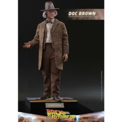 Regreso al futuro III Figura Movie Masterpiece 1/6 Doc Brown 32 cm Hot Toys
