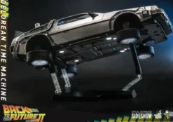 Regreso al Futuro II Vehículo Movie Masterpiece 1/6 DeLorean Time Machine 72 cm