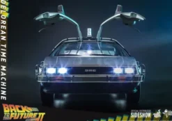 Regreso al Futuro II Vehículo Movie Masterpiece 1/6 DeLorean Time Machine 72 cm