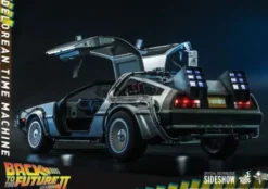 Regreso al Futuro II Vehículo Movie Masterpiece 1/6 DeLorean Time Machine 72 cm