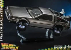 Regreso al Futuro II Vehículo Movie Masterpiece 1/6 DeLorean Time Machine 72 cm