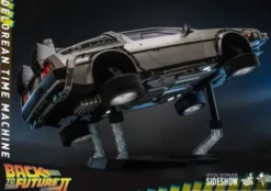 Regreso al Futuro II Vehículo Movie Masterpiece 1/6 DeLorean Time Machine 72 cm