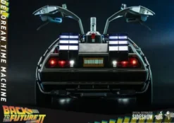 Regreso al Futuro II Vehículo Movie Masterpiece 1/6 DeLorean Time Machine 72 cm
