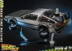 Regreso al Futuro II Vehículo Movie Masterpiece 1/6 DeLorean Time Machine 72 cm