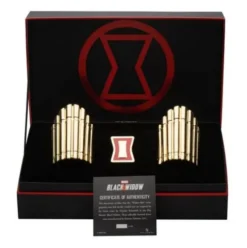 Replica Brazaletes Y Pin Cinturón Viuda Negra Marvel