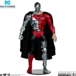 Revenge of the Green Lanterns DC Multiverse Figura Cyborg Superman (Gold Label) 18 cm
