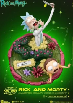 Rick and Morty Estatua Master Craft Rick and Morty 42 cm