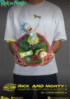 Rick and Morty Estatua Master Craft Rick and Morty 42 cm