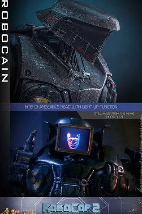 Robocop 2 Figura Movie Masterpiece 1/6 Robocain