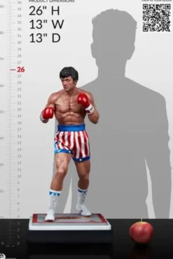 Rocky IV Estatua 1/3 Rocky 66 cm