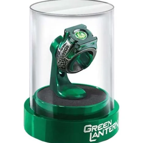 Réplica Anillo Green Lantern con expositor DC Comics