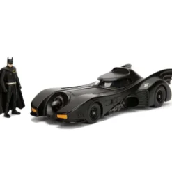 Réplica Batmobile y Batman DC Comics 1:24