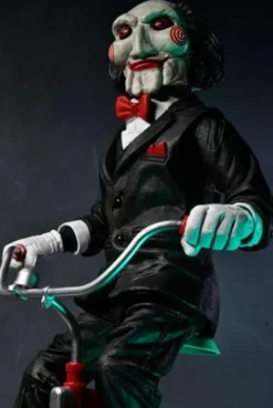 Saw Figura con sonido Billy con Triciclo 30 cm