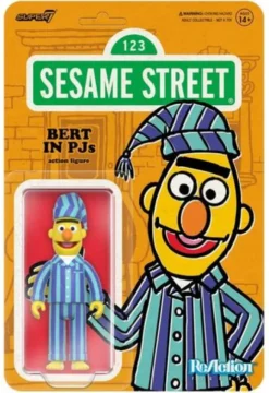 Sesame Street Figura ReAction Wave 06 Bert (PJ) 10 cm