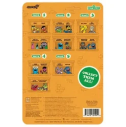 Sesame Street Figura ReAction Wave 05 Grover 10 cm