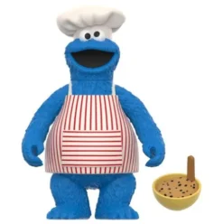 Sesame Street Figura ReAction Wave 04 Chef Cookie Monster 10 cm