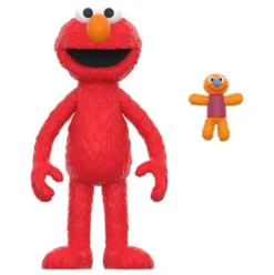 Sesame Street Figura ReAction Wave 04 Elmo & Baby David 10 cm
