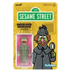 Sesame Street Figura ReAction Wave 03 Sherlock Hemlock 10 cm