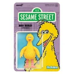Sesame Street Figura ReAction Wave 03 Big Bird 10 cm