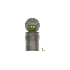 Sesame Street Figura ReAction Wave 02 Oscar the Grouch 10 cm