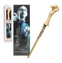 Set de Varita y marcapáginas 3D Voldemort Harry Potter 30 cm