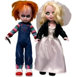 Set 2 muñecos Chucky and Tifanny Living Dead Dolls 25cm
