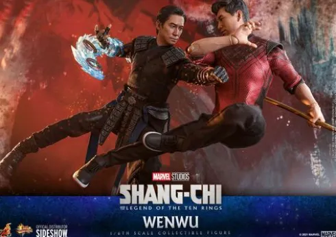 Shang-Chi and the Legend of the Ten Rings Figura Movie Masterpiece 1/6 Wenwu 28 cm