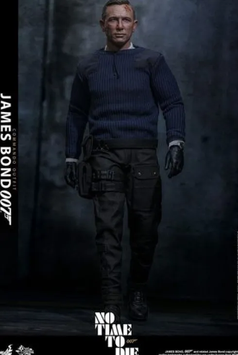 Sin tiempo para morir Figura Movie Masterpiece 1/6 James Bond (Commando Outfit) Hot Toys Exclusive 30 cm