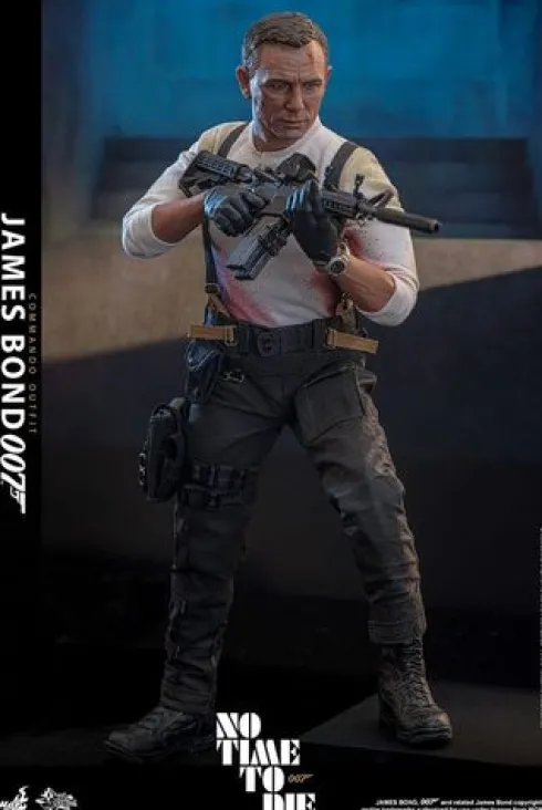 Sin tiempo para morir Figura Movie Masterpiece 1/6 James Bond (Commando Outfit) Hot Toys Exclusive 30 cm
