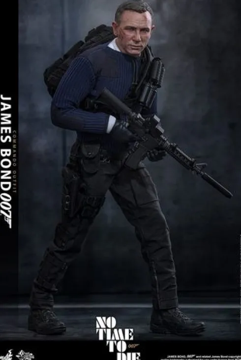 Sin tiempo para morir Figura Movie Masterpiece 1/6 James Bond (Commando Outfit) Hot Toys Exclusive 30 cm