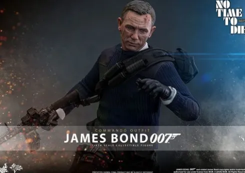 Sin tiempo para morir Figura Movie Masterpiece 1/6 James Bond (Commando Outfit) Hot Toys Exclusive 30 cm