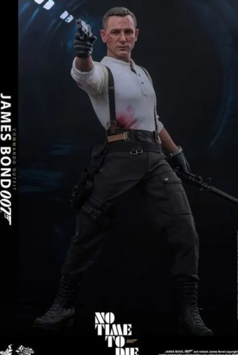 Sin tiempo para morir Figura Movie Masterpiece 1/6 James Bond (Commando Outfit) Hot Toys Exclusive 30 cm