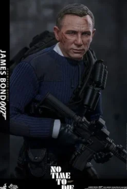 Sin tiempo para morir Figura Movie Masterpiece 1/6 James Bond (Commando Outfit) Hot Toys Exclusive 30 cm