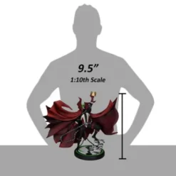 Spawn Estatua 1/10 Spawn #301 by Todd McFarlane (Black White & Red All Over) 24 cm