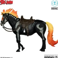 Spawn Figura Bloodaxe con caballo (Spawn: The Dark Ages) (McFarlane Toys 30th Anniversary) (Gold Label) 18 cm