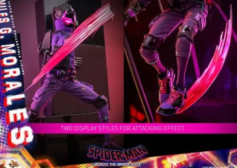Spider-Man: Cruzando el Multiverso Figura Movie Masterpiece 1/6 Miles G. Morales 29 cm