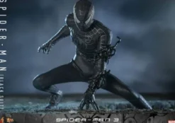 Spider-Man 3 Figura Movie Masterpiece 1/6 Spider-Man (Black Suit) 30 cm