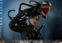 Spider-Man 3 Figura Movie Masterpiece 1/6 Spider-Man (Black Suit) 30 cm