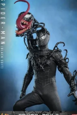 Spider-Man 3 Figura Movie Masterpiece 1/6 Spider-Man (Black Suit) 30 cm